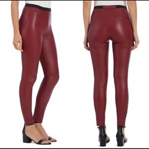 NWT Bagatelle City 100% Leather Leggings sz Large